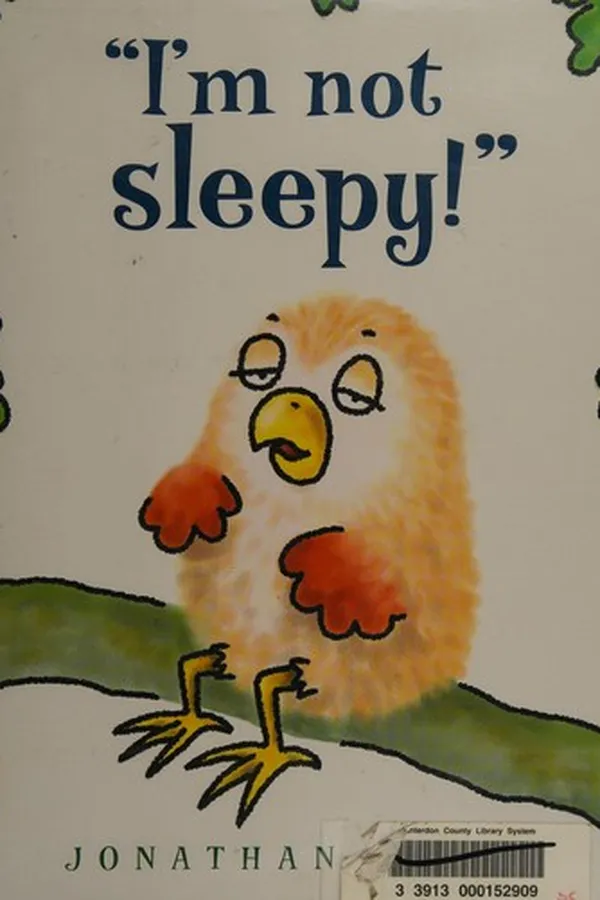 Capa de "I'm not sleepy!"