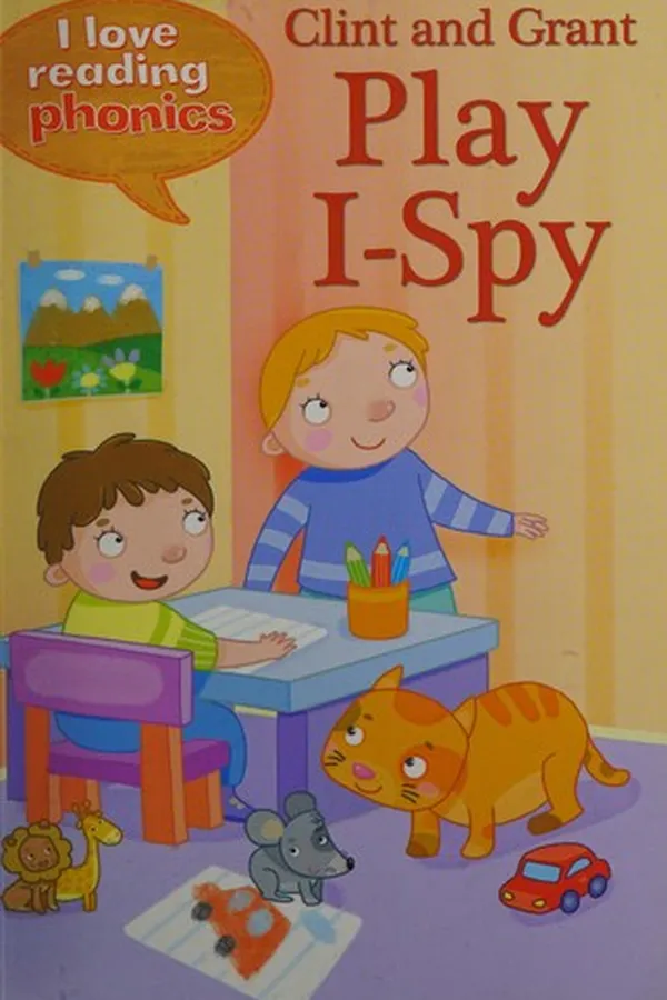 Capa de Clint and grant play I-spy