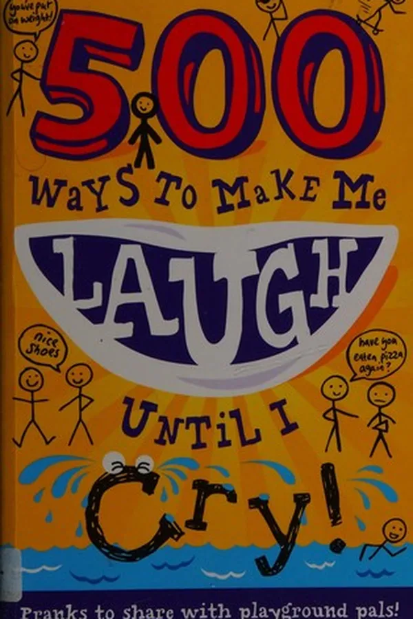 Capa de 500 ways to make me laugh until I cry!