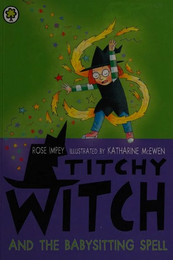 Capa de Titchy Witch and the babysitting spell