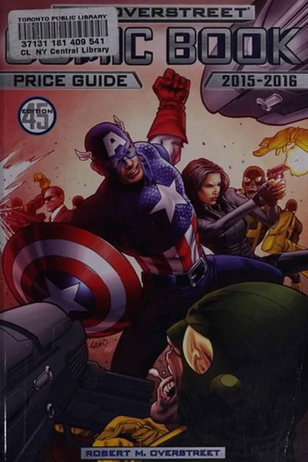 Cover of The Overstreet comic book price guide