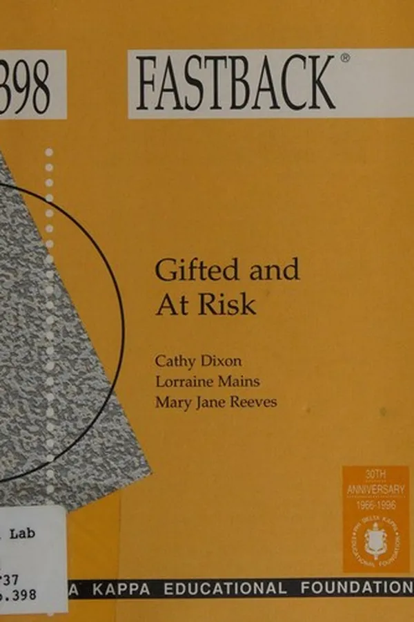 Capa de Gifted and at risk