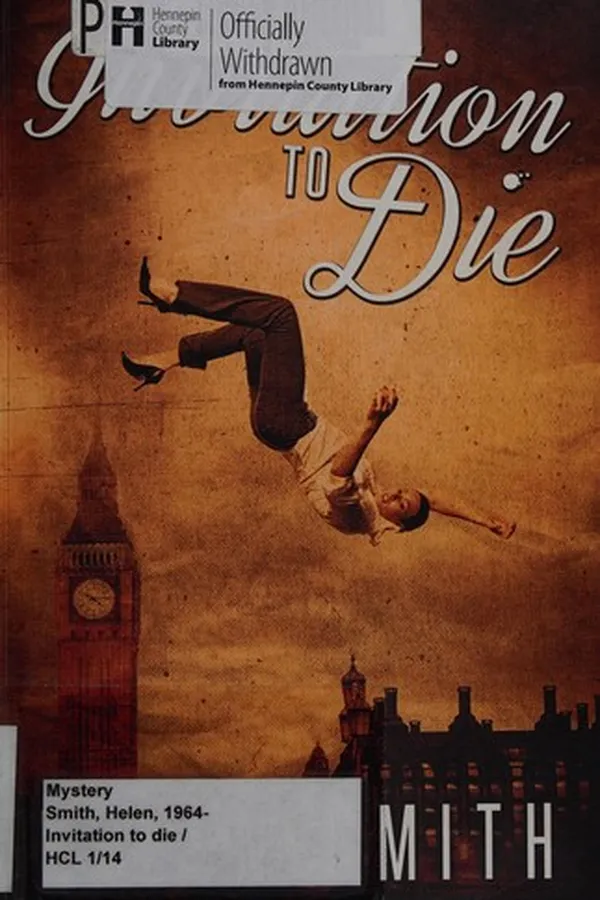 Capa de Invitation to die