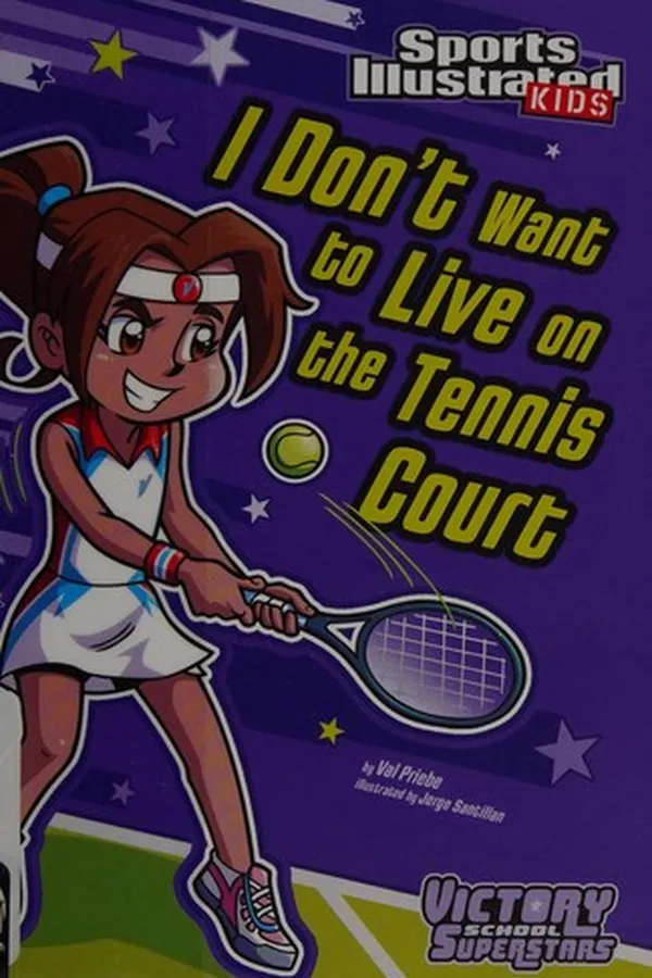 Capa de I don't want to live on the tennis court