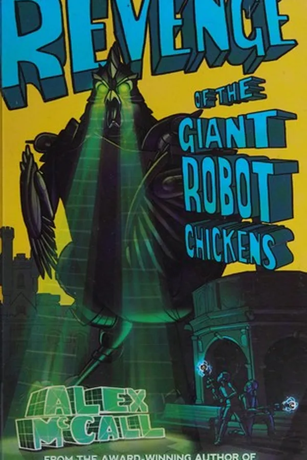 Capa de Revenge of the giant robot chickens