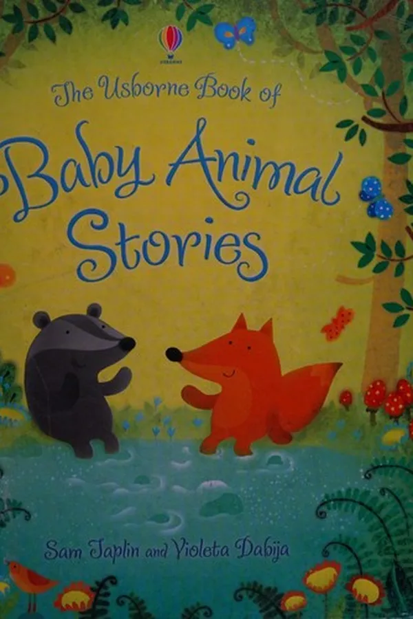 Capa de The Usborne book of baby animal stories