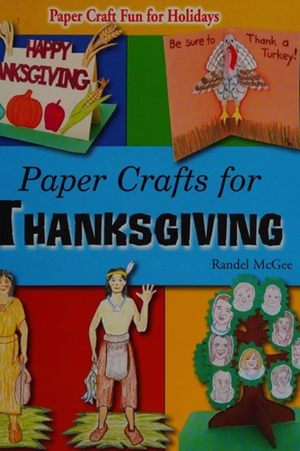Capa de Paper crafts for Thanksgiving
