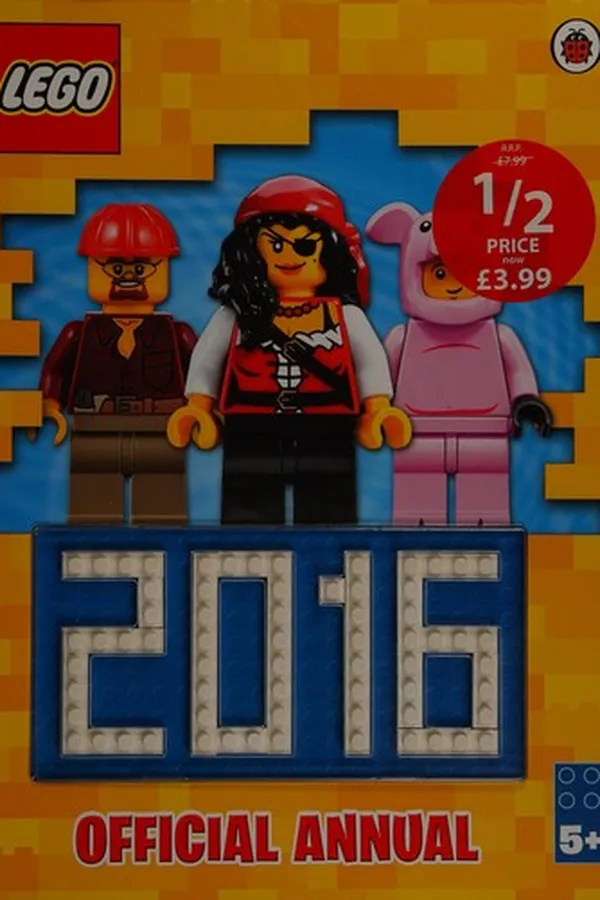 Capa de Lego official annual 2016