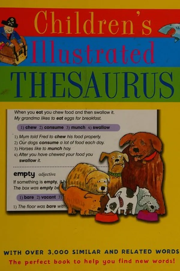 Capa de Children's illustrated thesaurus