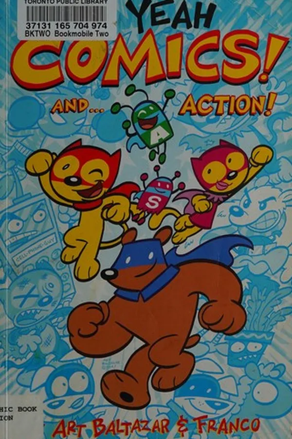 Cover of Aw yeah comics! and-- action!