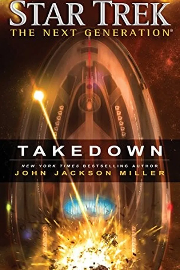 Capa de Star Trek The Next Generation - Takedown