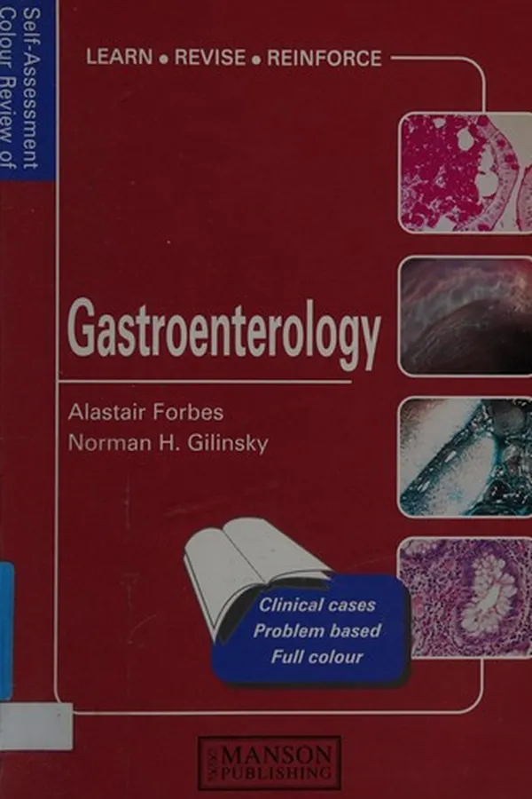 Capa de Self-assessment colour review of gastroenterology