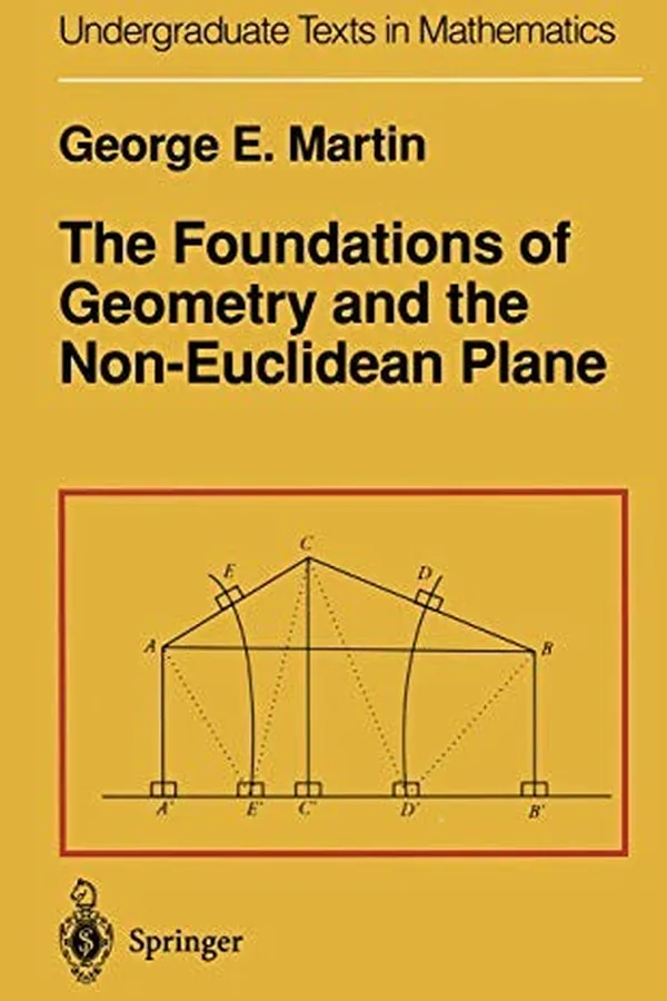 Capa de The Foundations of Geometry and the Non-Euclidean Plane