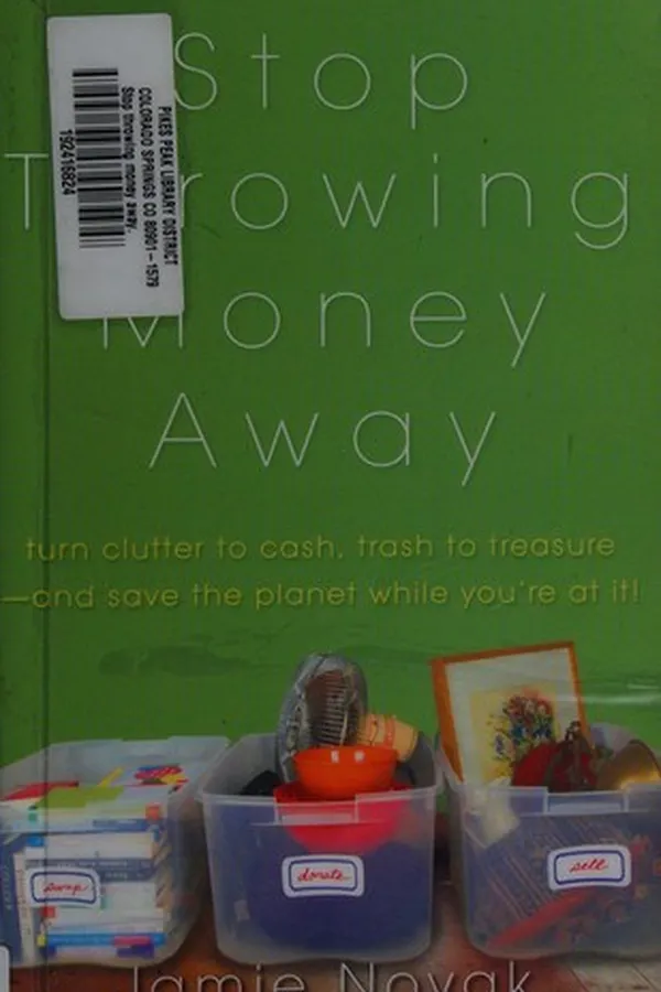 Capa de Stop throwing money away