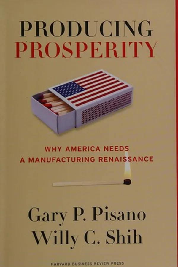 Capa de Producing prosperity