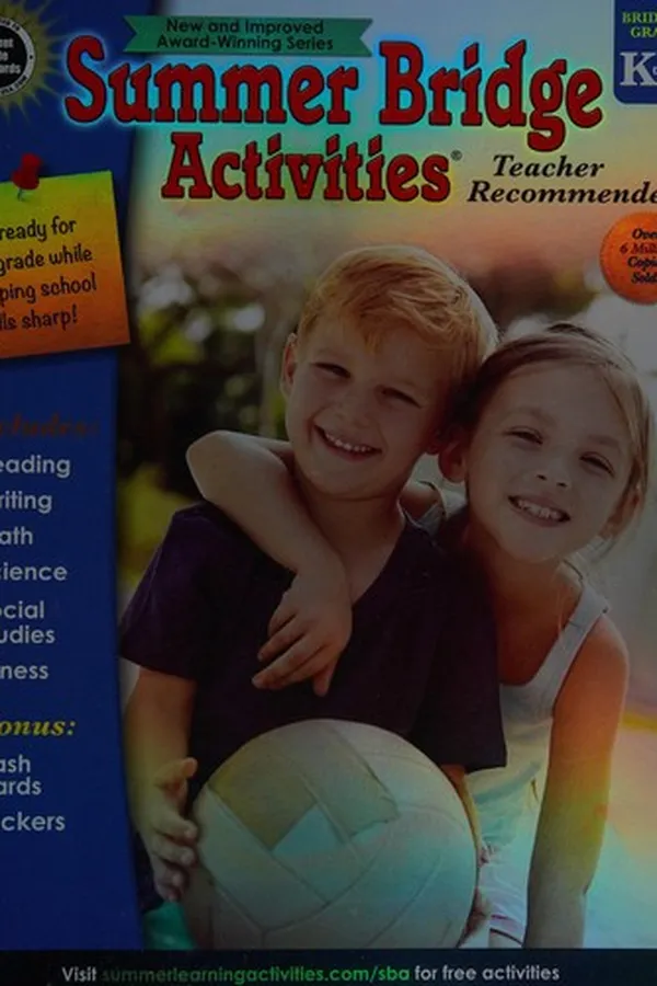 Capa de Summer bridge activities
