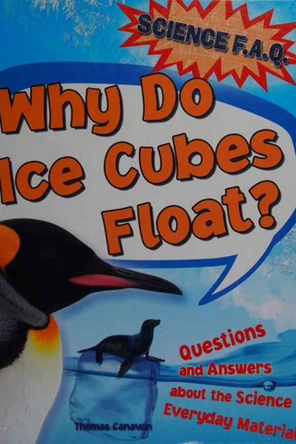 Capa de Why do ice cubes float?