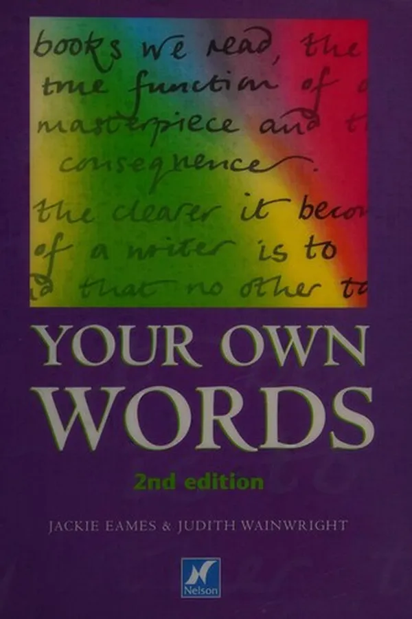 Capa de Your own words