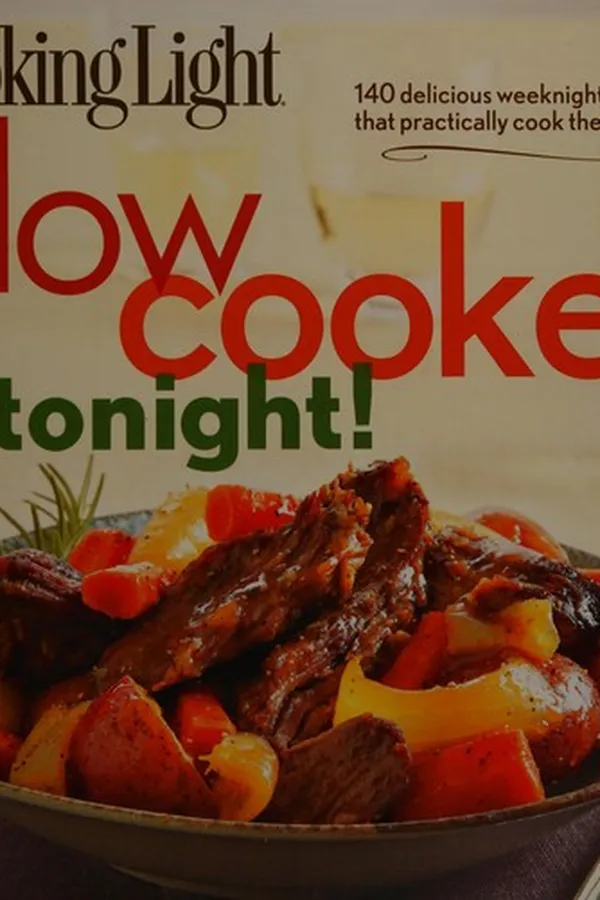Capa de Cooking light slow-cooker tonight!