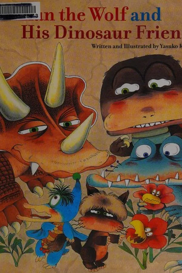 Capa de Pakkun the wolf and his dinosaur friends