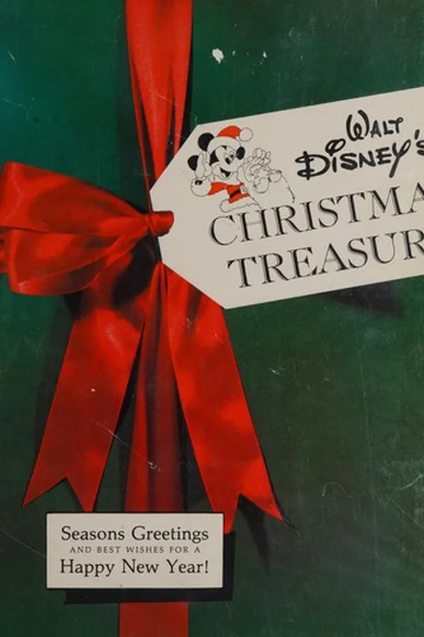 Capa de Walt Disney's Christmas treasury