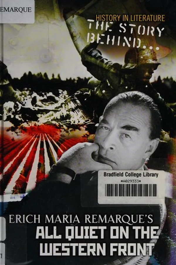 Capa de The story behind Erich Maria Remarque's All quiet on the Western Front