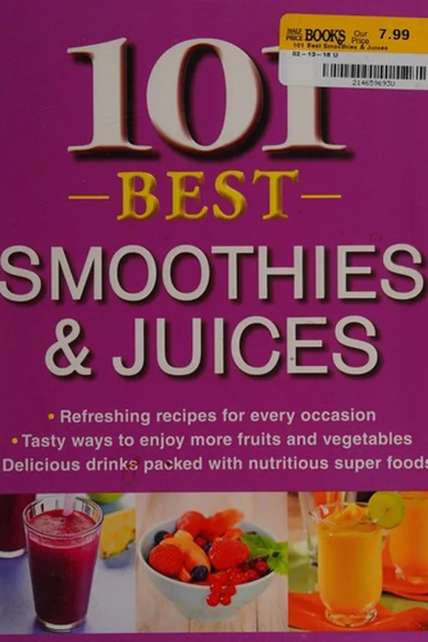 Capa de 101 best smoothies & juices