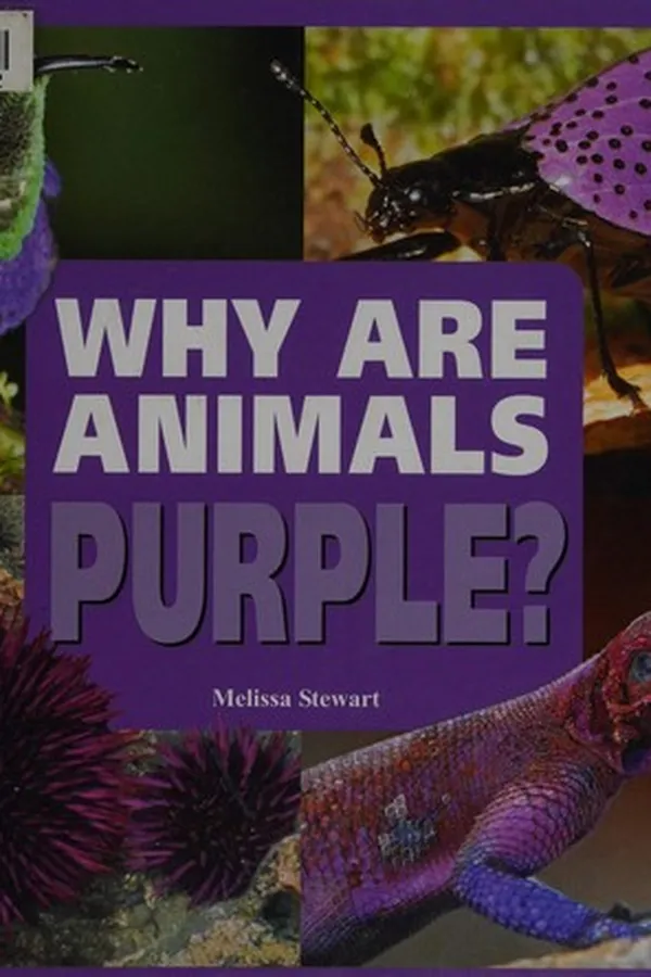 Capa de Why are animals purple?