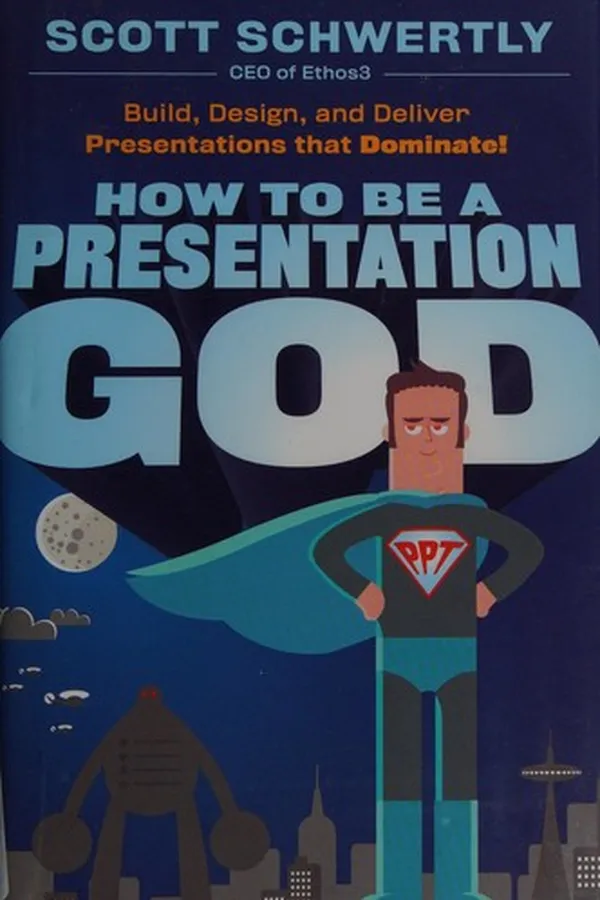 Capa de How to be a presentation god