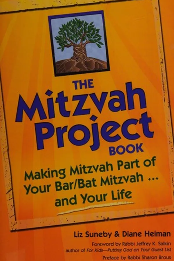 Capa de The mitzvah project book