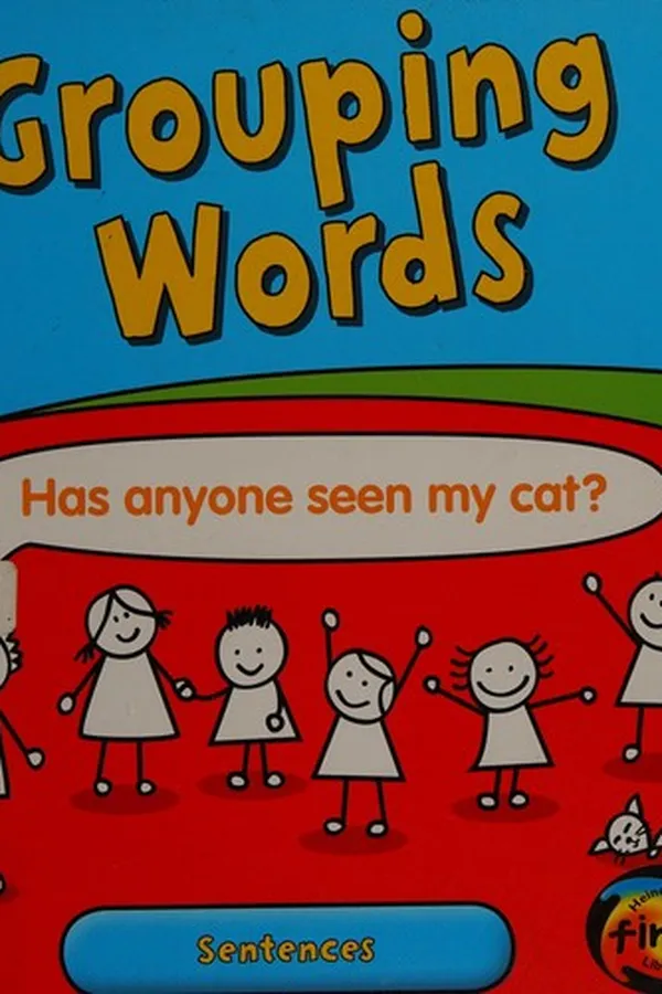 Capa de Grouping words