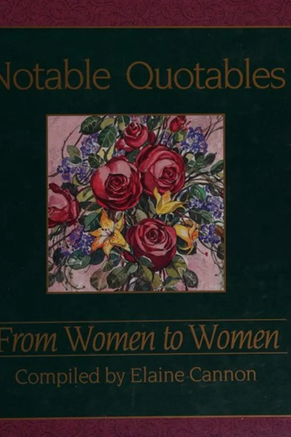 Cover of Notable quotables