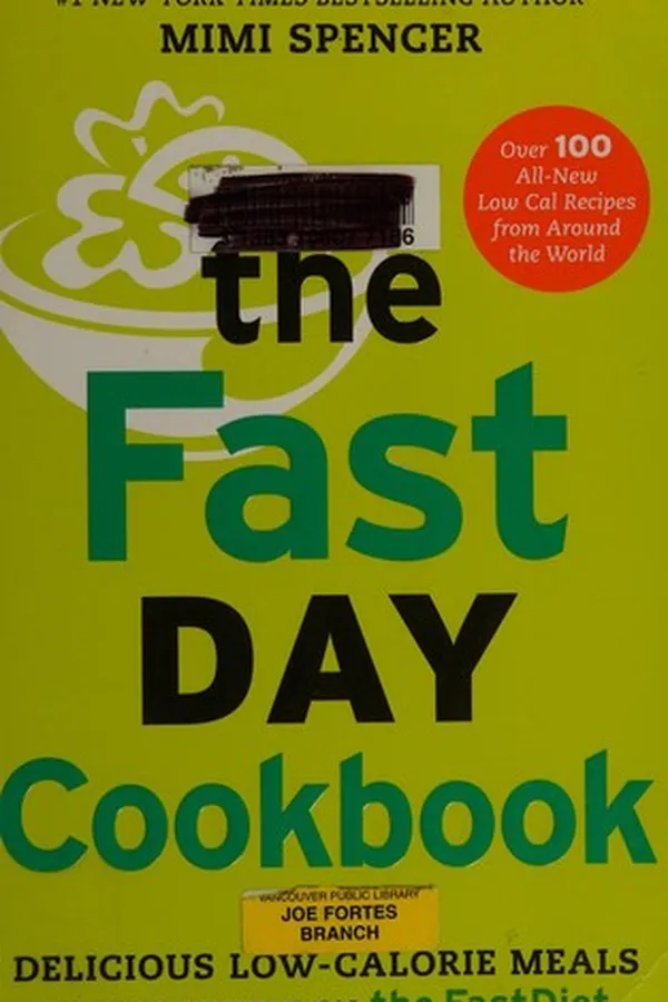 Capa de The fastday cookbook