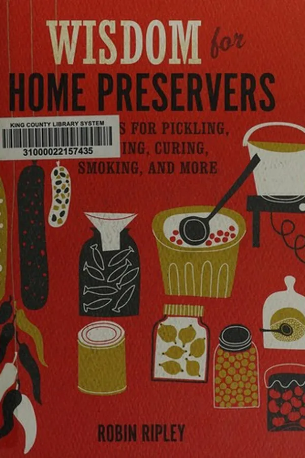 Capa de Wisdom for home preservers