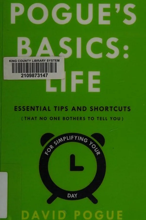 Capa de Pogue's basics: life