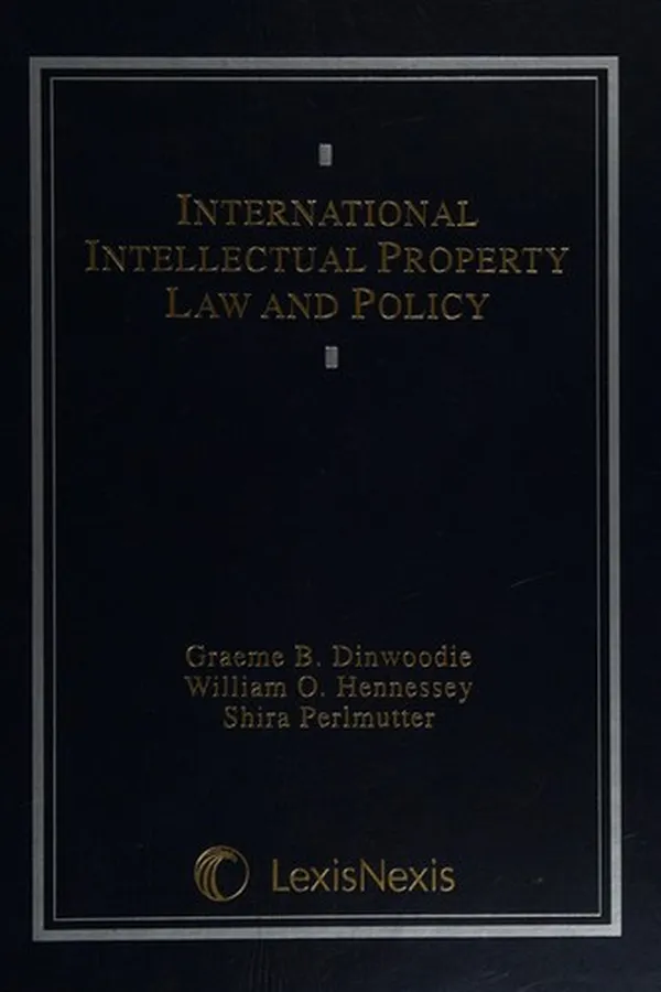 Capa de International intellectual property law and policy