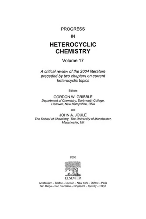 Capa de Progress in Heterocyclic Chemistry, 17