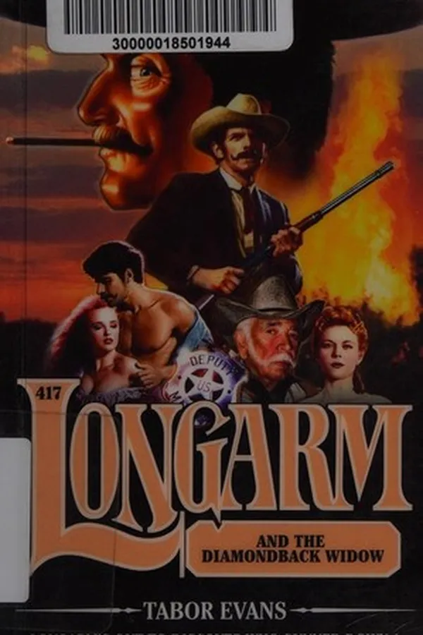 Capa de Longarm and the Diamondback widow