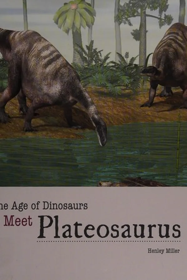 Capa de Meet Plateosaurus