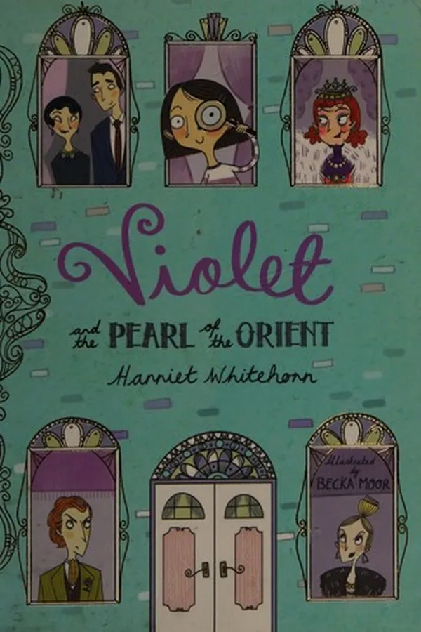 Capa de Violet and the pearl of the orient