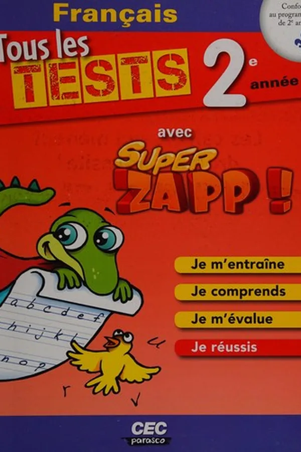 Capa de Tous les tests avec Super Zapp!