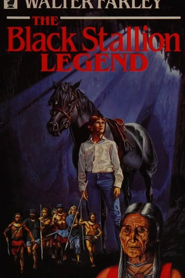 Capa de The black stallion legend