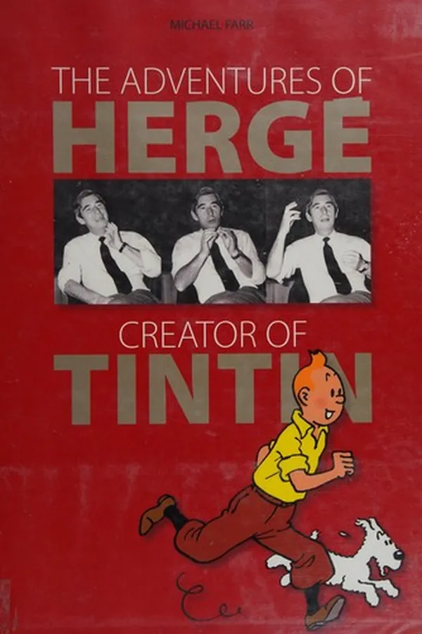 Capa de The adventures of Hergé, creator of Tintin