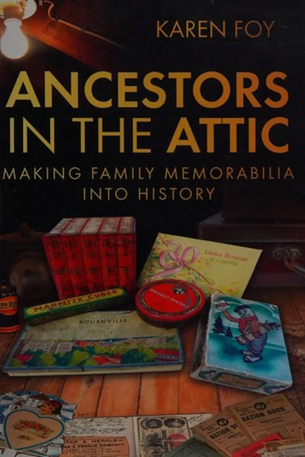 Capa de Ancestors in the attic