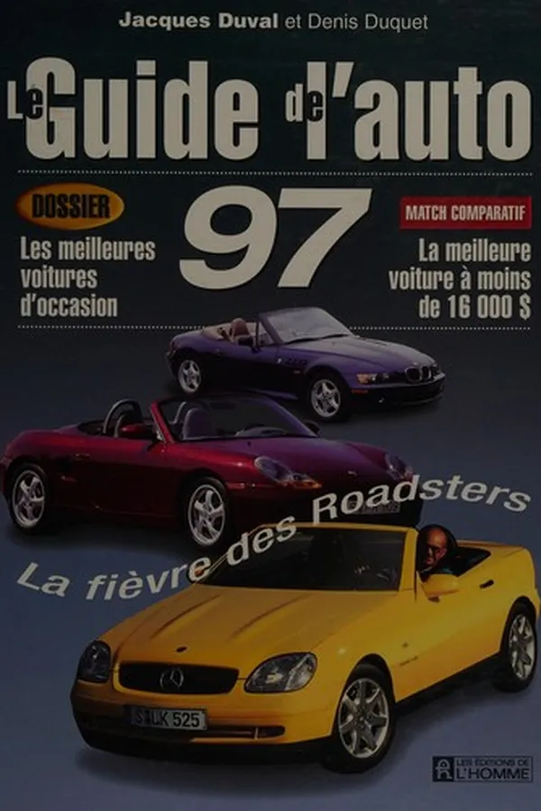 Capa de Le guide de l'auto 97