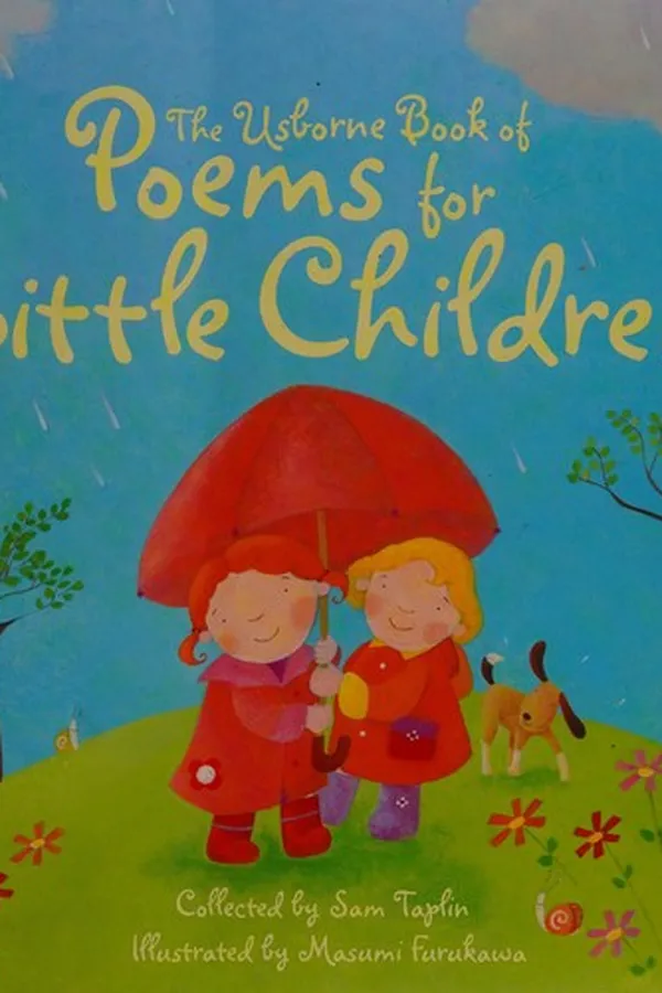 Capa de The Usborne book of poems for little children