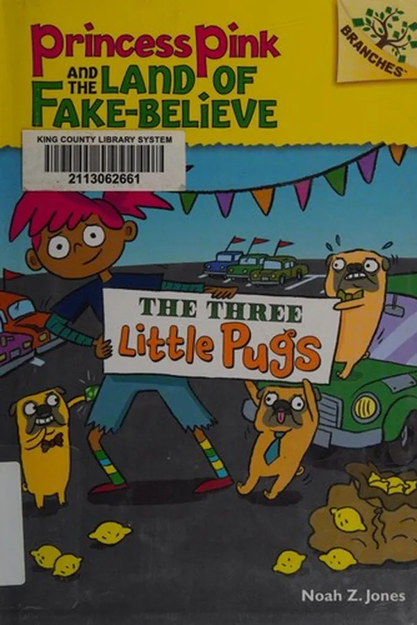 Capa de The three little pugs