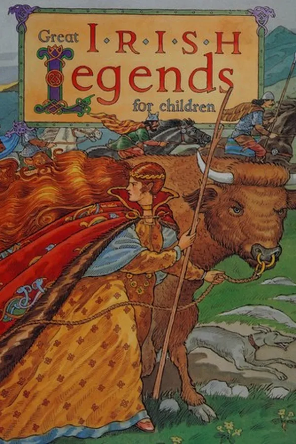 Capa de Great Irish legends for children