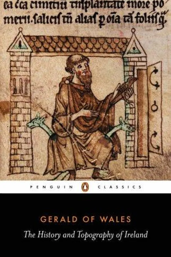 Capa de Giraldus Cambrensis in Topographia Hibernie