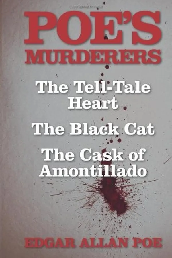 Capa de Short Stories (Black Cat / Cask of Amontillado / Tell-Tale Heart)